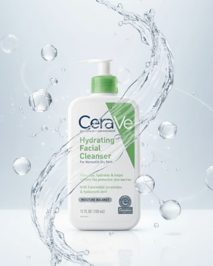 CERAVA HYDRATING FACIAL CLEANSER 335ML