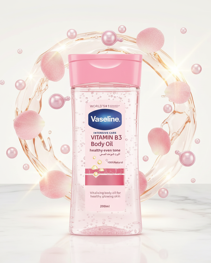 Vaseline Intensive Care Vitamin B3 Body Oil,