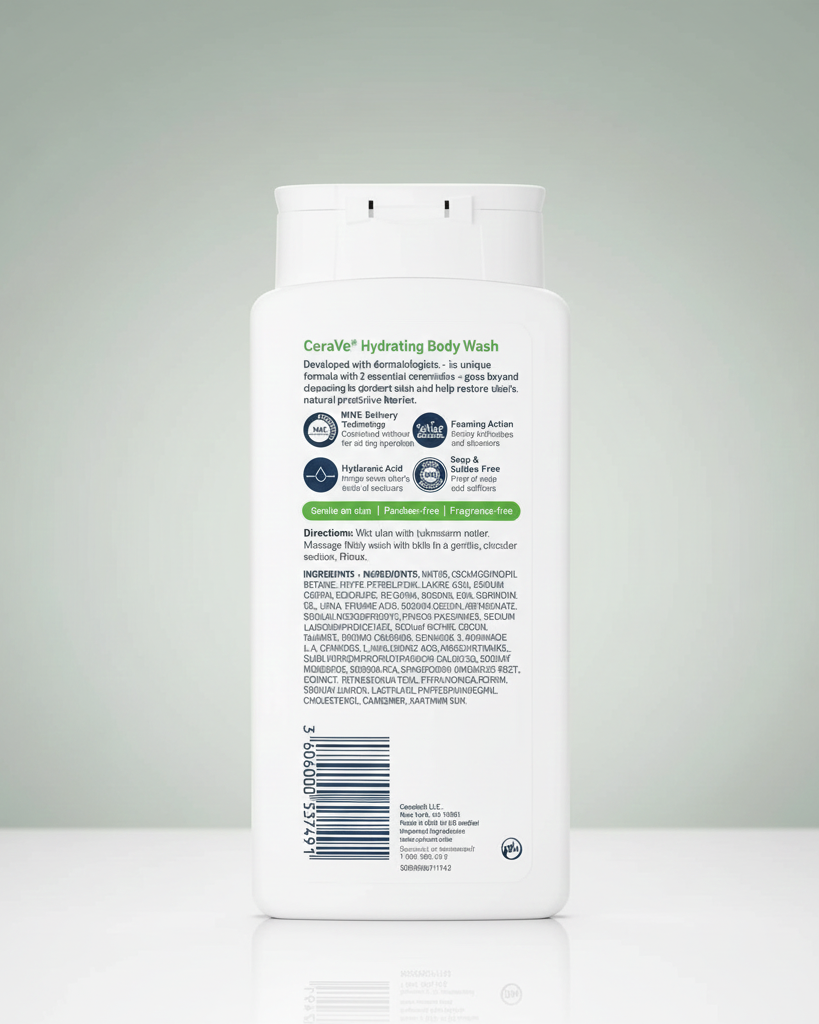 CERAVE BODY WASH 296ML