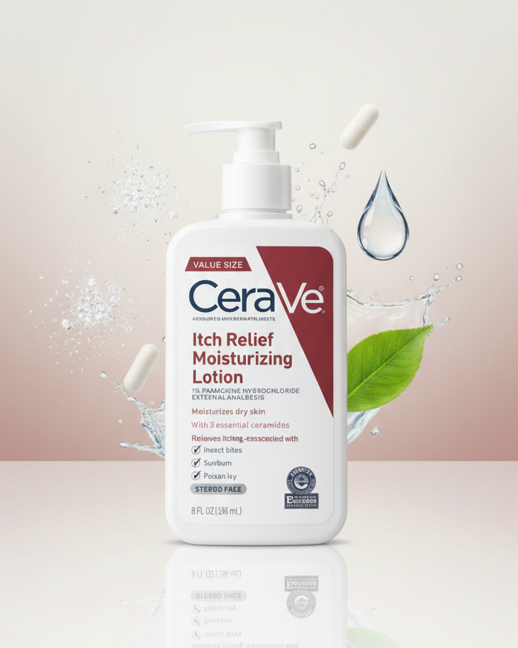 CERAVE ITCH RELIEF MOISTURIZING LOTION 236ML